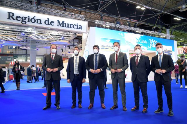 López Miras destaca en Fitur la seguridad sanitaria y el clima de la Región - 1, Foto 1