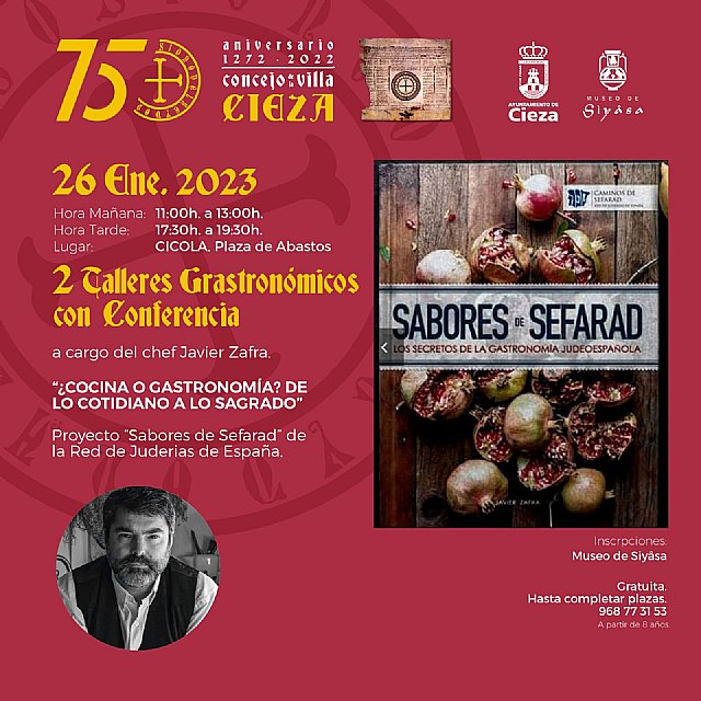 Inscripciones abiertas para asistir a los talleres gastronómicos de cocina sefardí - 1, Foto 1