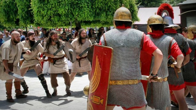 Legionarios romanos “invaden” las calles de Madrid el sábado - 2, Foto 2