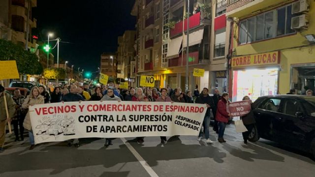 Espinardo se echa a la calle contra las obras del Plan de Movilidad - 1, Foto 1