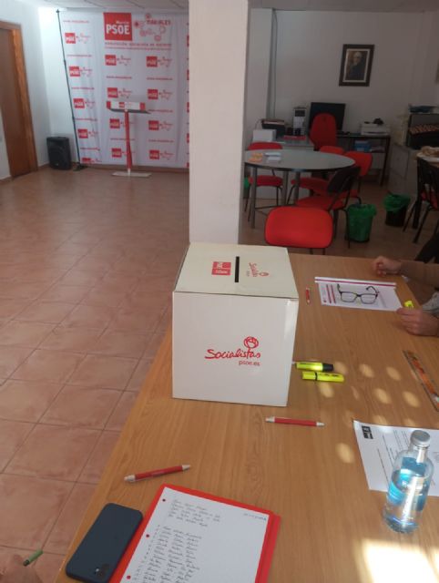 La candidatura de Diego Conesa anuncia que impugnará las mesas electorales de Calasparra y Marjales por vulnerar la privacidad del voto - 1, Foto 1