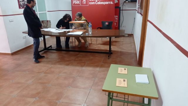 La candidatura de Diego Conesa anuncia que impugnará las mesas electorales de Calasparra y Marjales por vulnerar la privacidad del voto - 2, Foto 2