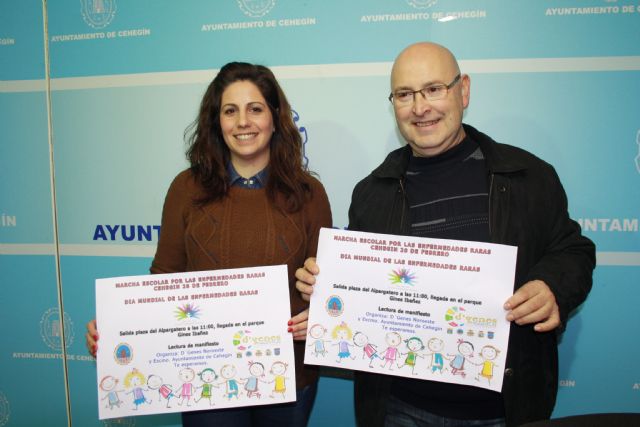 Presentada la Marcha Escolar por las Enfermedades raras, que se celebrará el 28 de febrero - 1, Foto 1