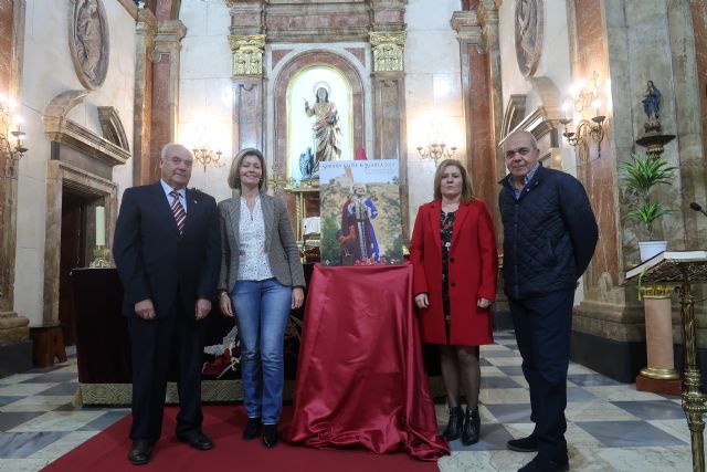 Una imagen de San Pedro Apóstol anuncia la Semana Santa de Blanca - 1, Foto 1