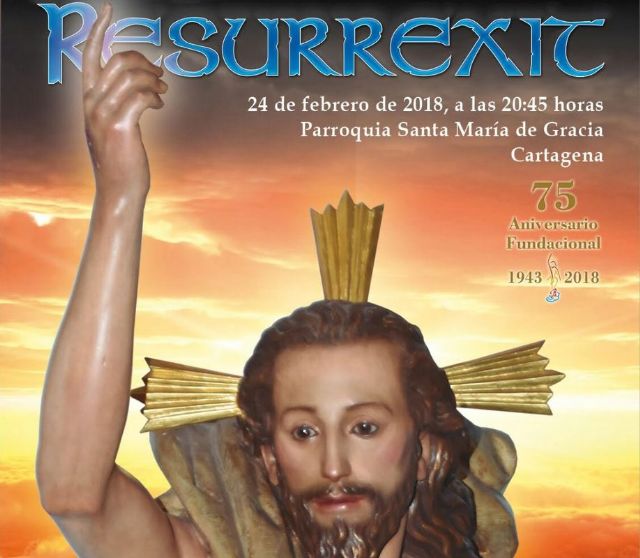 Triduo en honor al Resucitado con motivo del 75 aniversario de la Cofradia - 1, Foto 1