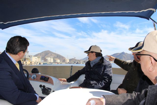 Diputados nacionales de Ciudadanos conocen los principales proyectos y objetivos de la Autoridad Portuaria de Cartagena - 2, Foto 2