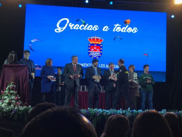 Protección Civil de Bullas participa en el acto de reconocimiento a las distintas Fuerzas de Seguridad por las inundaciones de Los Alcázares - 2, Foto 2