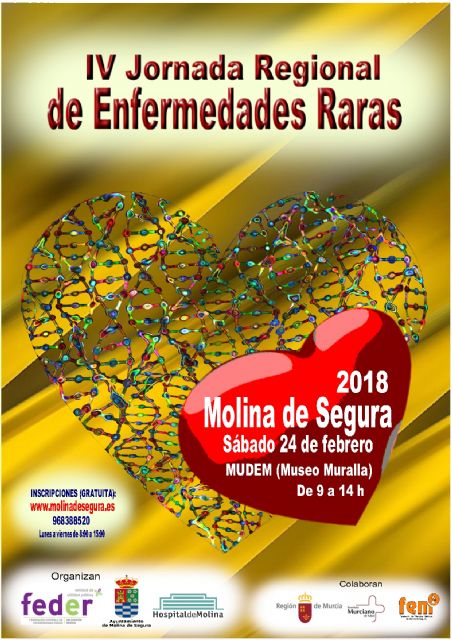La IV Jornada Regional de Enfermedades Raras se celebra en Molina de Segura el sábado 24 de febrero - 4, Foto 4