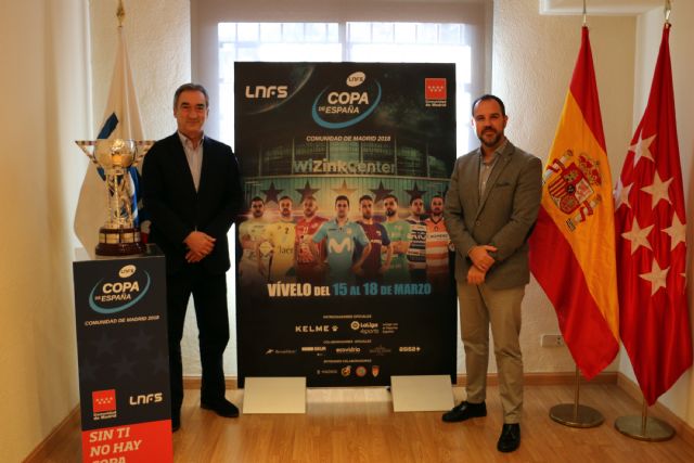 Javier Orcaray y Javier Lozano presentan el cartel oficial de la Copa de España Comunidad de Madrid 2018 - 1, Foto 1