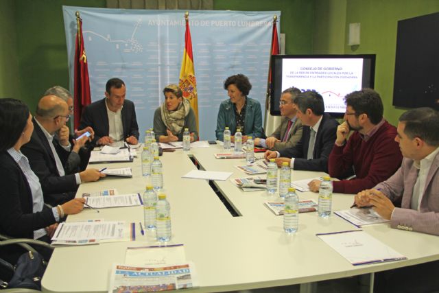 La Red Nacional de Entidades Locales por la Transparencia y la Participación celebra su Consejo de Gobierno en Puerto Lumbreras - 1, Foto 1