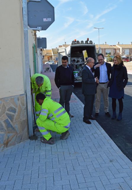 El consejero Carrillo visita los trabajos del Plan de Obras y Servicios - 4, Foto 4