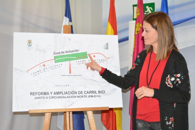 Mañana se adjudicará la construcción de un nuevo tramo del carril bici que circunvala Águilas - 1, Foto 1