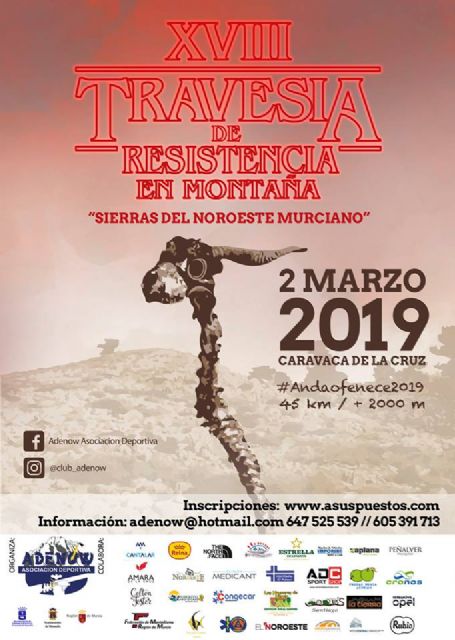 La travesía de resistencia 'Sierras del Noroeste murciano' cumple su XVIII edición el 2 de marzo - 1, Foto 1