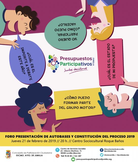 Foro Constitución Proceso Presupuestos Participativos 2019 - 1, Foto 1