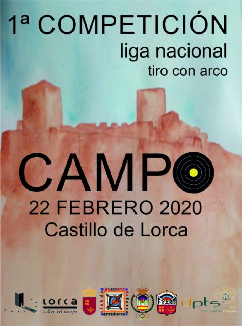 El Castillo de Lorca acogerá, este próximo sábado 22 de febrero, la primera jornada de la Liga Nacional de Tiro con Arco en la disciplina de Campo - 1, Foto 1
