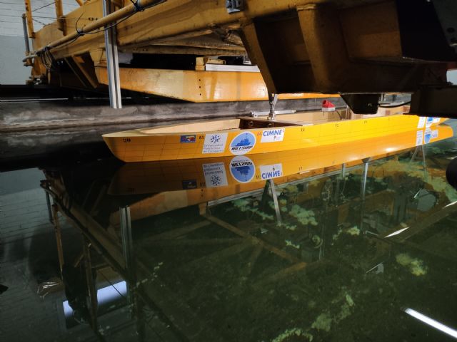 Investigadores de la UPCT usan un modelo a escala del BIO Hespérides para reproducir las condiciones de navegación en zonas con hielo - 2, Foto 2