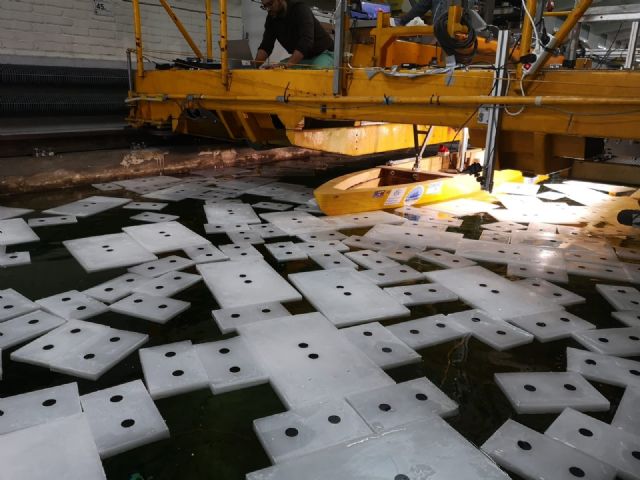 Investigadores de la UPCT usan un modelo a escala del BIO Hespérides para reproducir las condiciones de navegación en zonas con hielo - 3, Foto 3