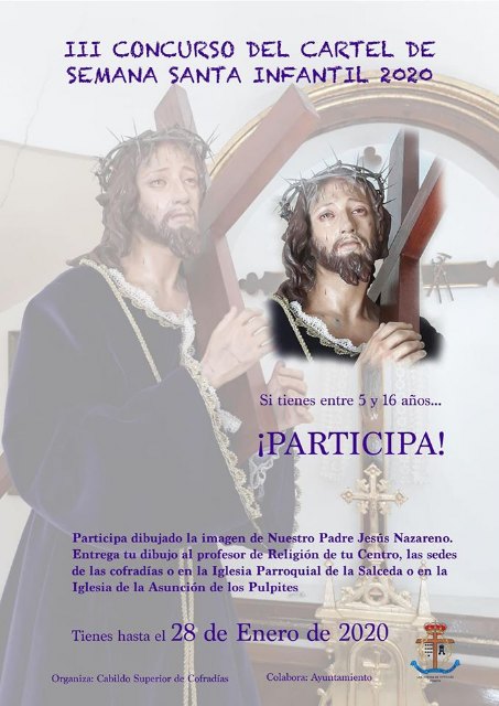 Gracias mil a los colegios de Las Torres de Cotillas por su apoyo e implicación en el buen nivel participativo del concurso de dibujo para el diseño del cartel infantil de la Semana Santa 2020 - 2, Foto 2