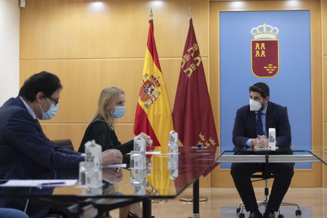 López Miras recibe a la directora de la Organización Nacional de Trasplantes - 1, Foto 1