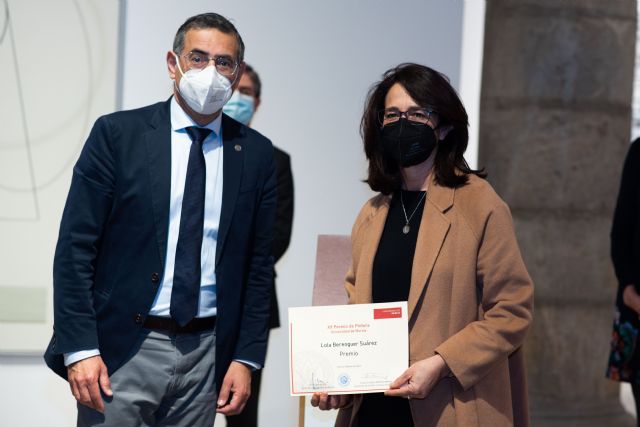 La Universidad de Murcia hace entrega de su vigésimo premio de pintura a la artista Lola Berenguer - 1, Foto 1