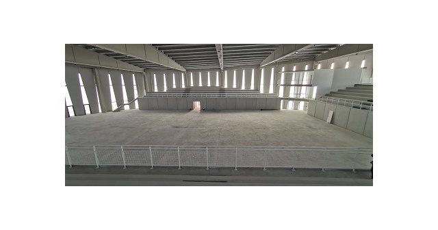 Abierto el periodo de licitación para la pavimentación de la pista del nuevo Pabellón de Deportes - 1, Foto 1