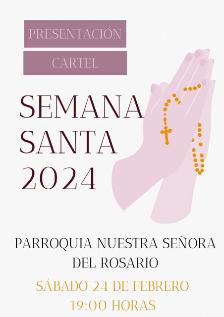 El cartel anunciador de la Semana Santa 2024 de Puerto Lumbreras se presentará este sábado - 2, Foto 2