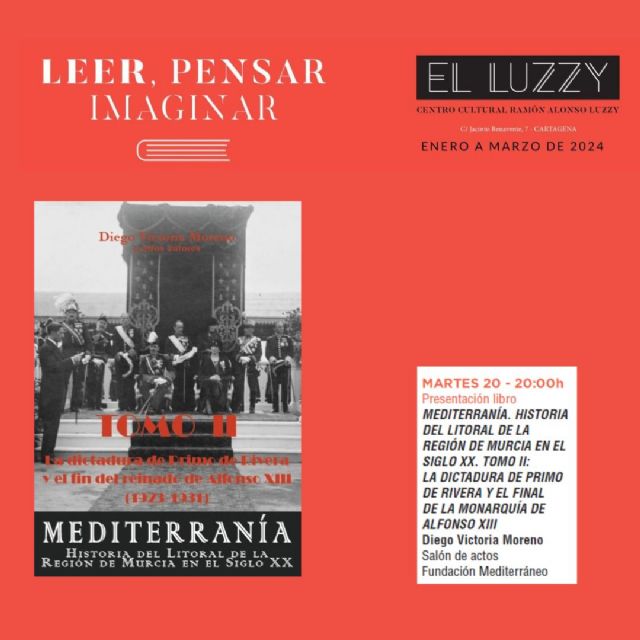 Diego Victoria presentará este martes su libro sobre la historia de los años 20 y 30 en Leer, Pensar e Imaginar - 1, Foto 1