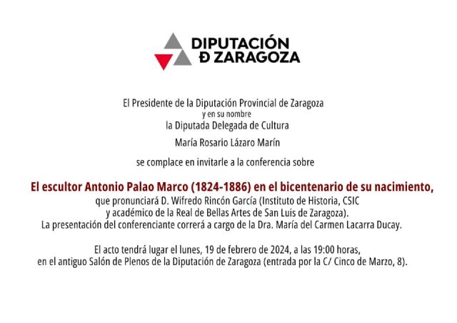 Bicentenario del naciomiento del escultor Antonio Palao Marco - 2, Foto 2