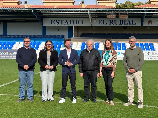 La Comunidad financia la remodelación de la iluminación del estadio ´El Rubial´ en Águilas - 1, Foto 1