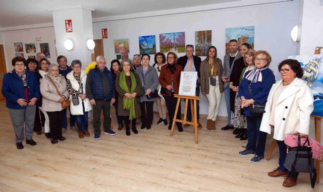 El Centro de Personas Mayores de Caravaca muestra elarte sus usuarios en la nueva sala para exposiciones y actividades - 1, Foto 1