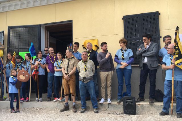 El director general de Juventud celebra con los scouts los 25 años de la cesin de la casa forestal de La Muela, Foto 1