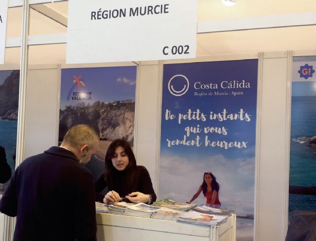 La Región promociona su oferta en la Feria Mondial de Turisme de París - 1, Foto 1