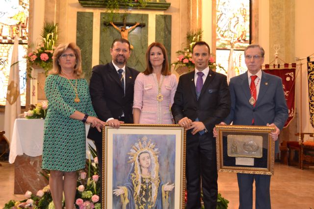 La Virgen de los Dolores celebra su festividad acompañada de centenares de aguileños - 3, Foto 3