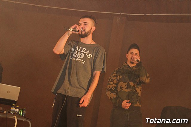 La segunda edición del Grada Azul Rap&Reggae Festival se celebró el pasado sábado en el auditorio del Parque Municipal con gran éxito, Foto 1