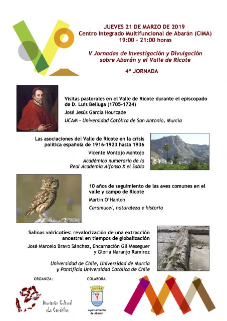 V Jornadas de Investigación y Divulgación sobre Abarán y el Valle de Ricote - 1, Foto 1
