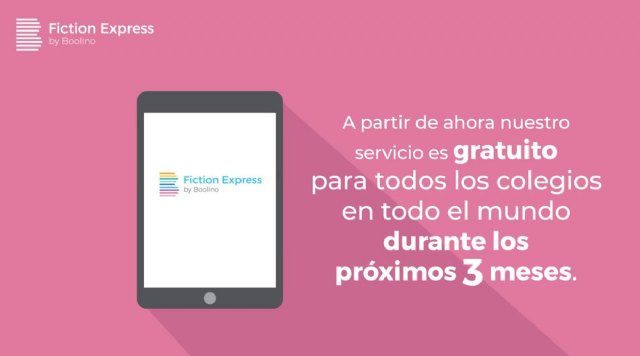 Fiction Express se abre gratuitamente a todos los colegios por tres meses - 1, Foto 1