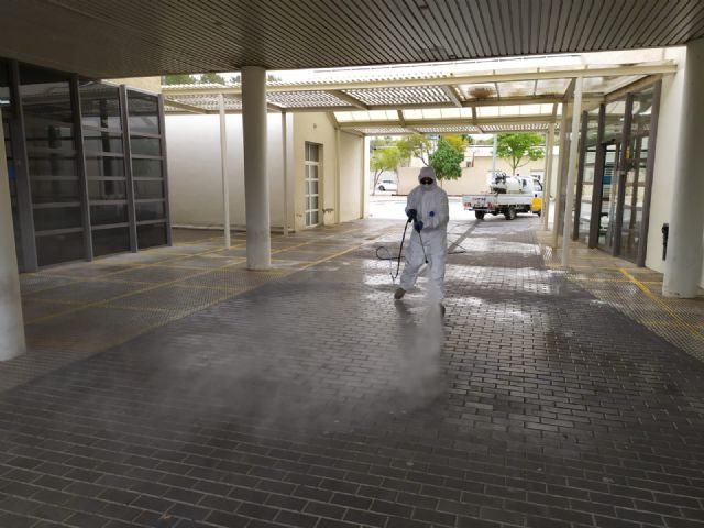 Refuerzo de limpieza viaria y desinfección en Cieza - 1, Foto 1