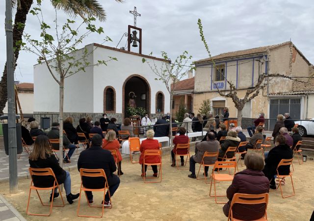 Los vecinos de La Condomina honran con una misa a su patrón en el día de su santo - 1, Foto 1