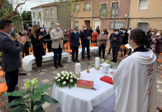 Los vecinos de La Condomina honran con una misa a su patrón en el día de su santo - 3, Foto 3