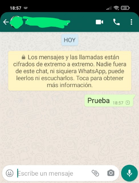 Los mensajes no llegan en la app WhatsApp , Foto 1