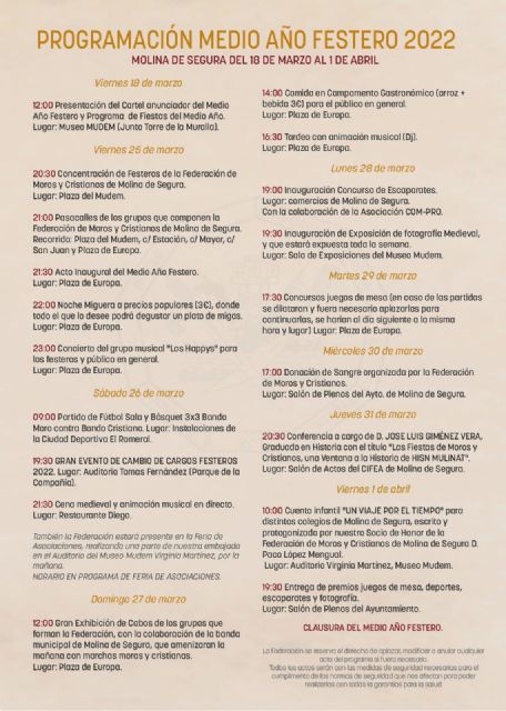 Molina de Segura celebra su Medio Año Festero después de dos años de parón por la pandemia - 1, Foto 1