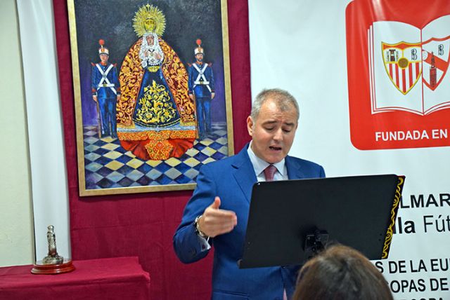 En la Peña Cultural Sevillista San Bernardo se ha celebrado la Exaltación de la Semana Santa por el escritor Paco Pérez Estepa - 3, Foto 3