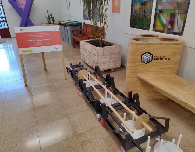 Alumnos de los programas del Servicio de Empleo realizan trabajos de mejora para el Salón de Plenos - 2, Foto 2