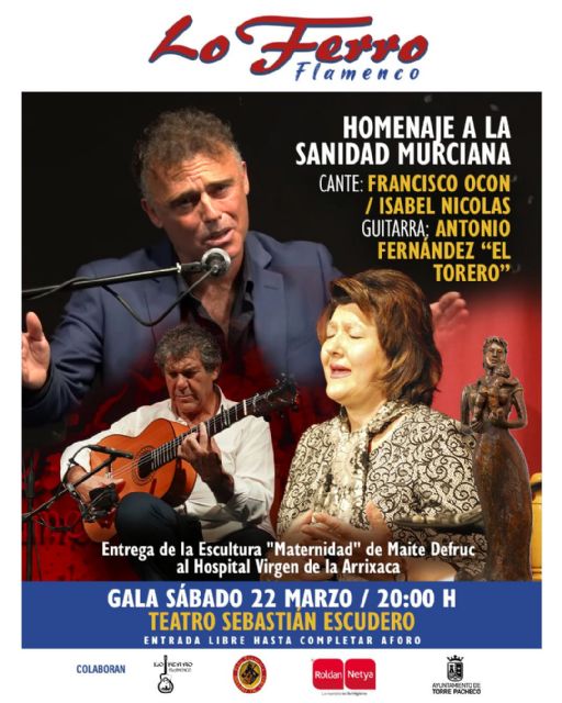 La primavera llega a Lo Ferro con un homenaje flamenco a la sanidad murciana - 1, Foto 1