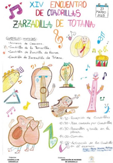 Zarzadilla de Totana celebra su tradicional Encuentro de cuadrillas - 1, Foto 1