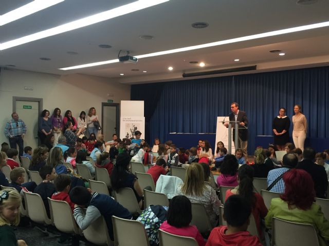 Lorca inicia los actos conmemorativos del Día Mundial del Libro con la entrega de premios del XXXI Concurso Infantil María Fernández-Luna - 1, Foto 1