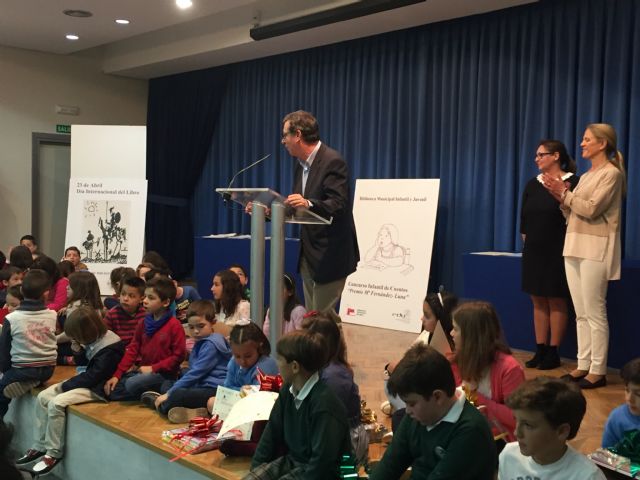 Lorca inicia los actos conmemorativos del Día Mundial del Libro con la entrega de premios del XXXI Concurso Infantil María Fernández-Luna - 2, Foto 2