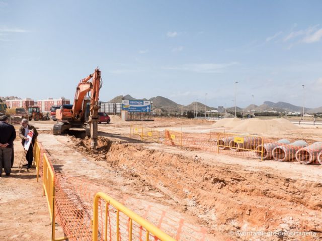 Empieza la construcción de la nueva rotonda de acceso a Cabo de Palos - 2, Foto 2