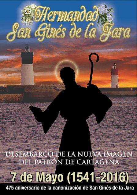 La nueva imagen de San Ginés de la Jara desembarcará en el puerto de Cartagena - 3, Foto 3