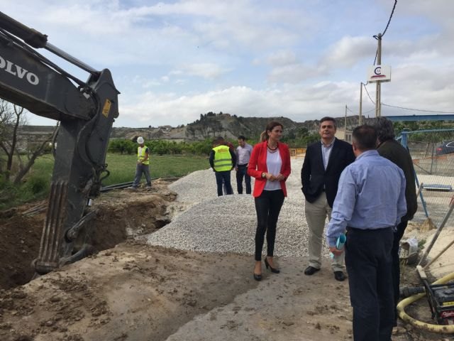 La Consejería de Agua mejora el saneamiento en Archena con la construcción de un nuevo colector - 1, Foto 1